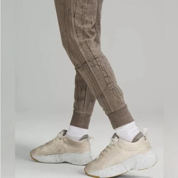 NEW Lululemon Warm Down Jogger Pants ~Thread Dye Rover Black ~Size 4 - Picture 2 of 10